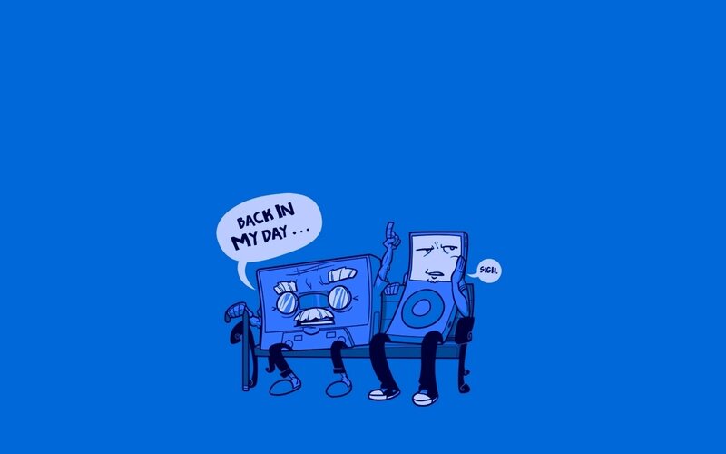 Animated Cassette and Ipod