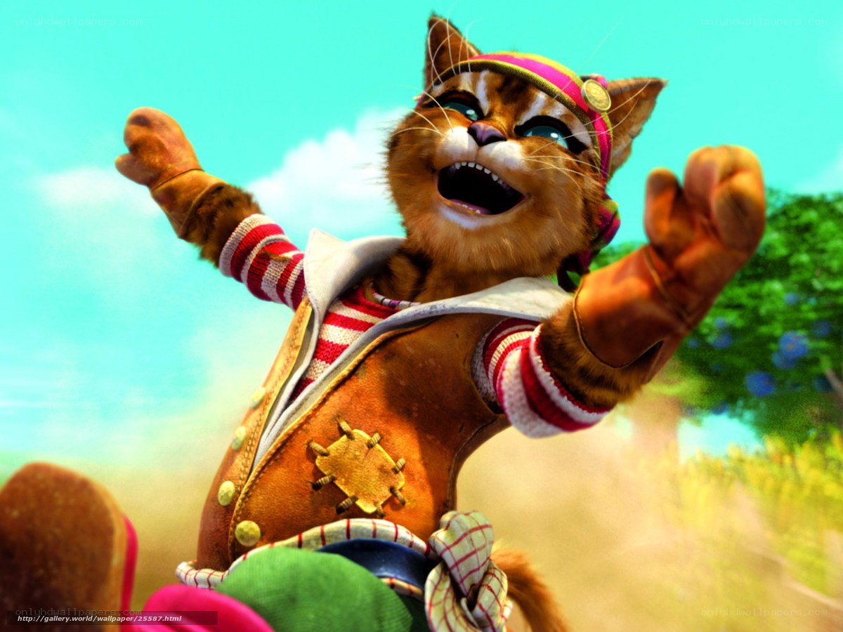 animated cat character in motion