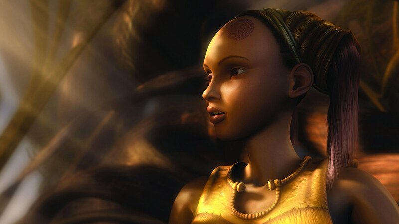 animated character in golden attire