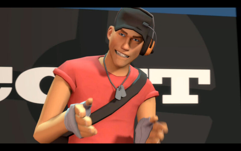 Animated Character in Red Shirt