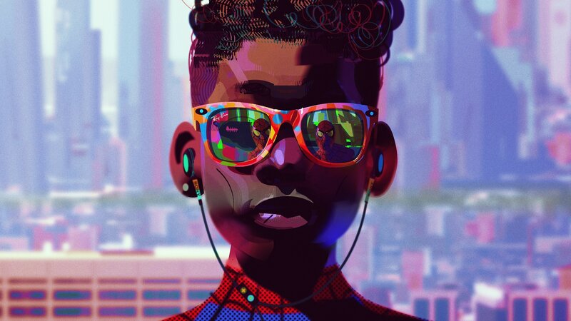 Animated Character in Sunglasses
