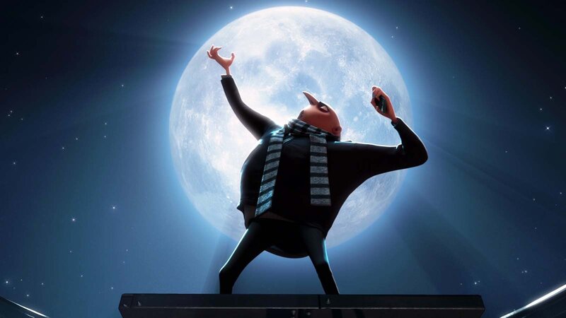 Animated Character on Rooftop