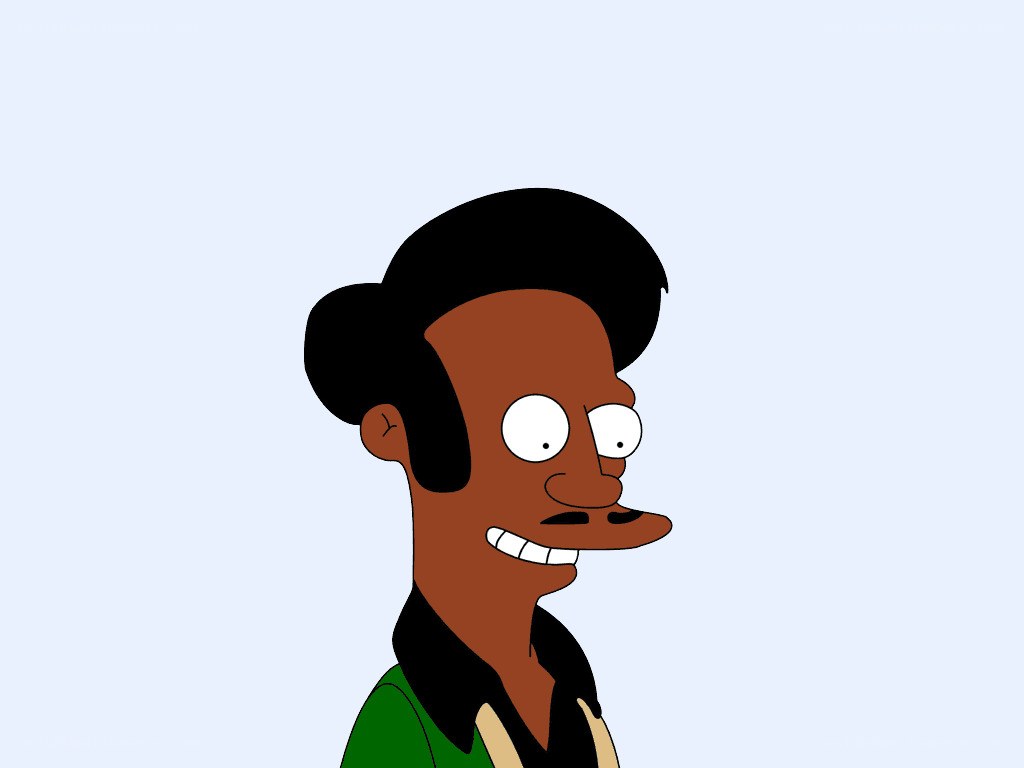 animated character with afro hairstyle