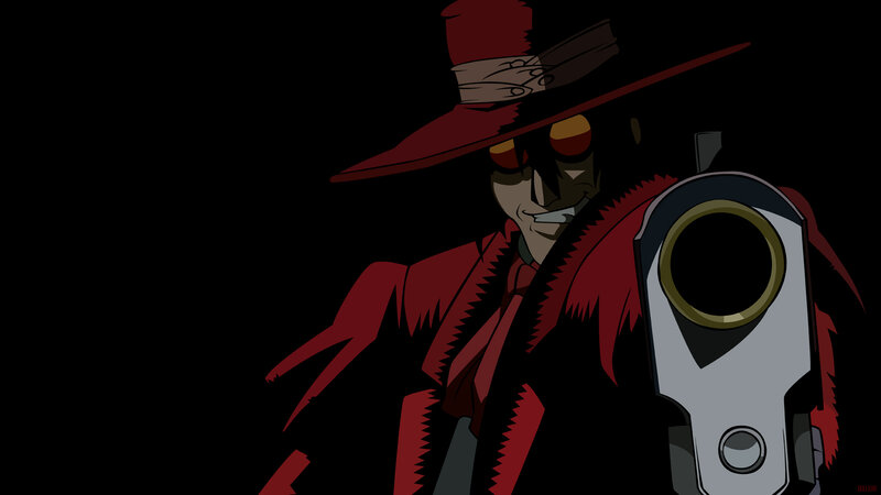 animated character with gun