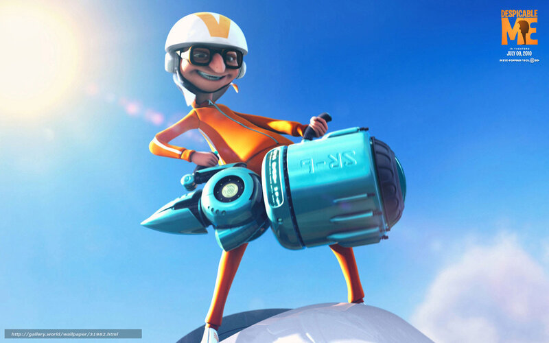 Animated Character with Jetpack