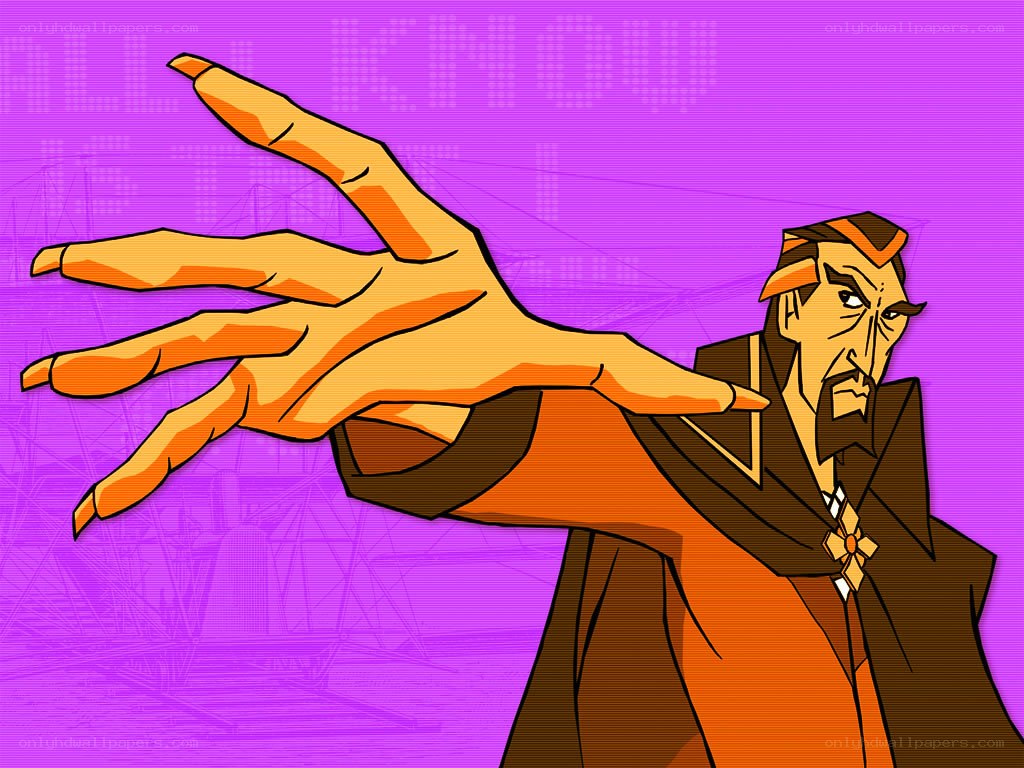 animated character with outstretched hand