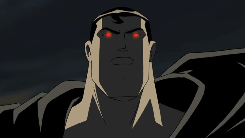 Animated Character with Red Eyes