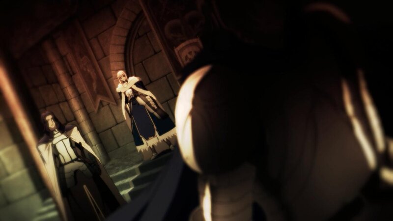 animated characters in a castle