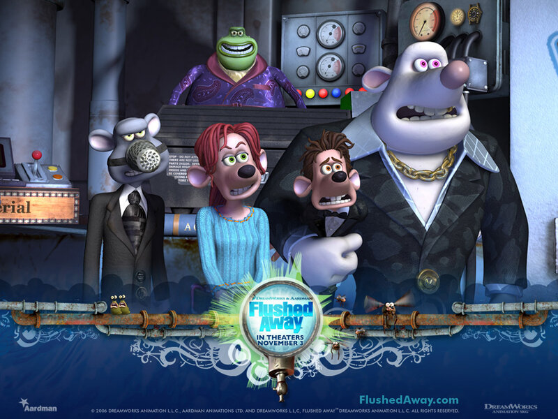 Animated Characters in Control Room