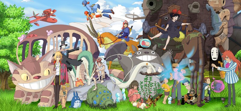 Animated Characters in Field
