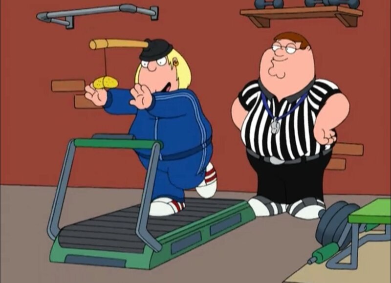 Animated Characters in Gym