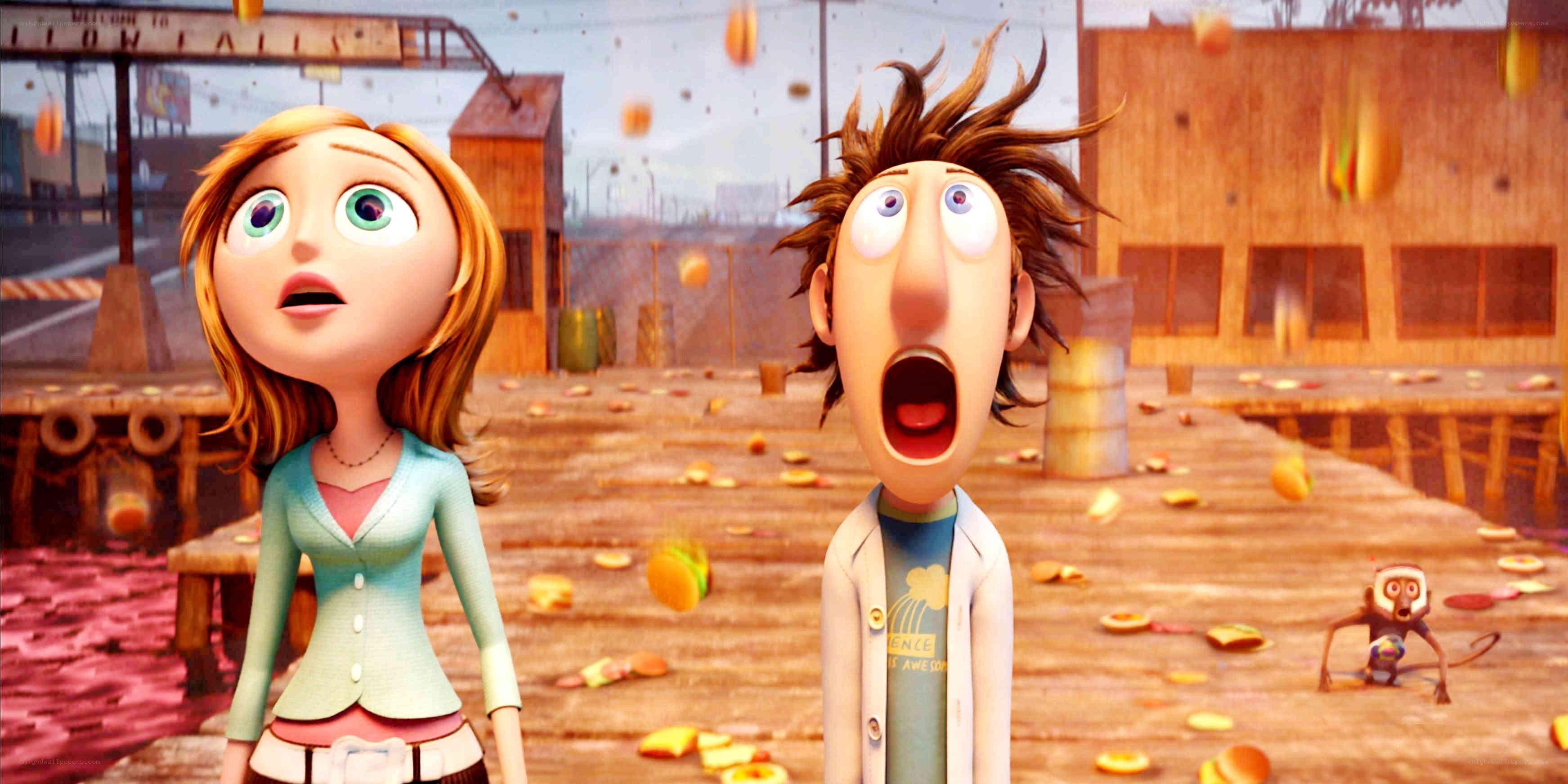Animated characters in shock