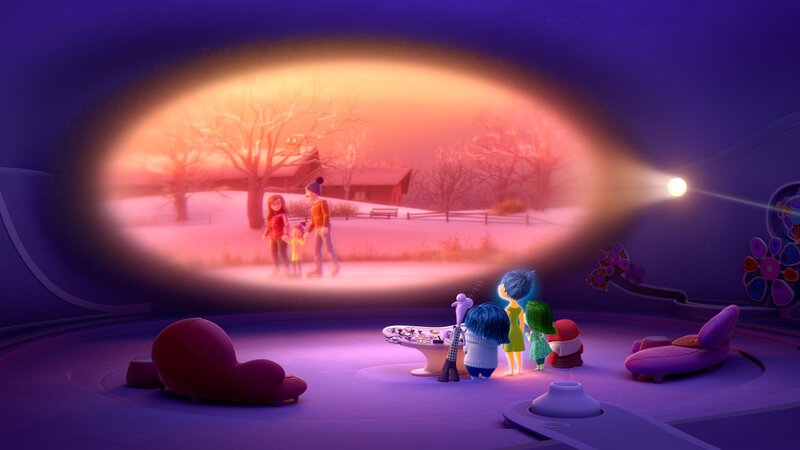 Animated Characters Watching a Memory