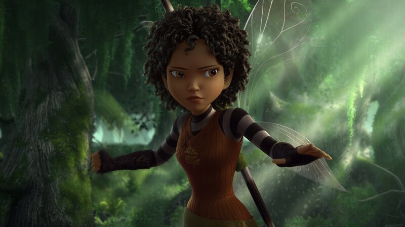 Animated Fairy Character — Green