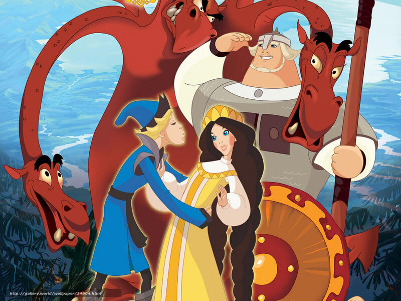 Animated fantasy characters