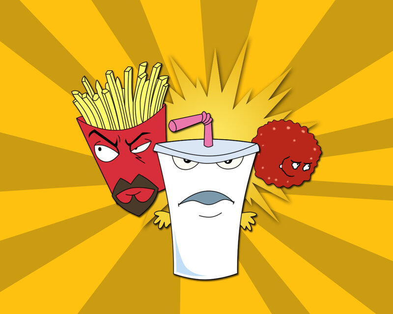 Animated Fast Food Characters