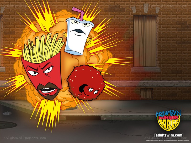 animated food explosion scene