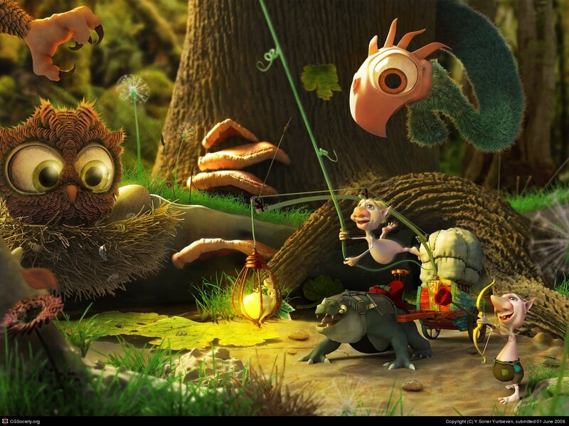 Animated Forest Creatures