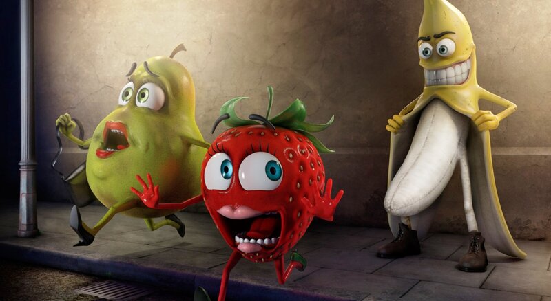 Animated Fruit Characters