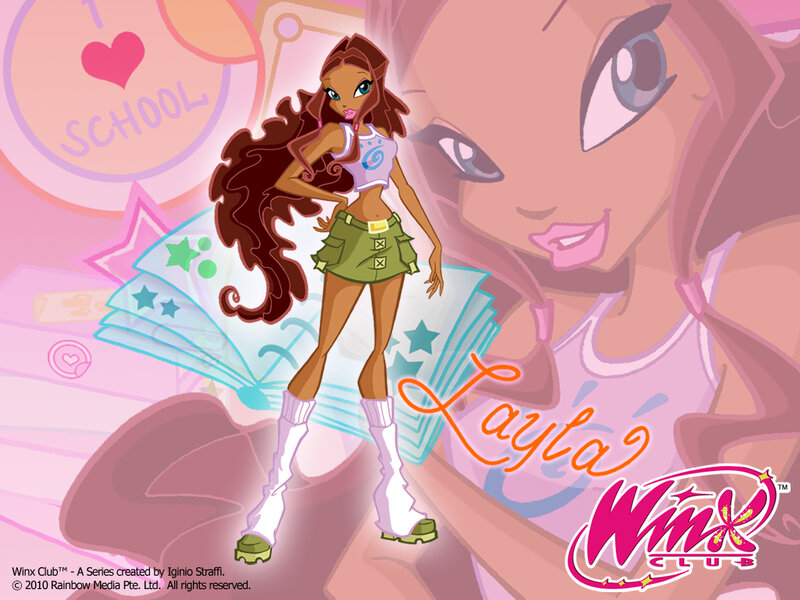 Animated Girl Character