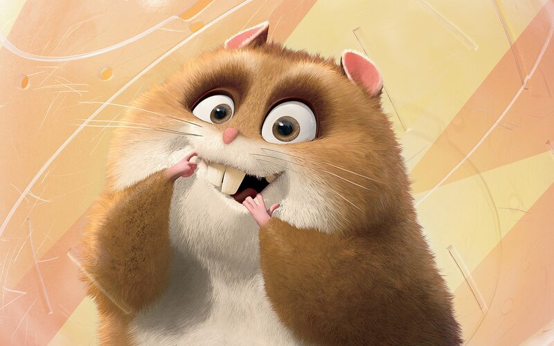 Animated Hamster Character — Brown