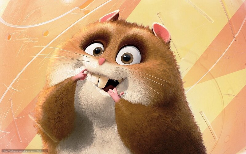Animated Hamster Character