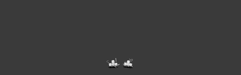 Animated Keyboard Keys — Gray