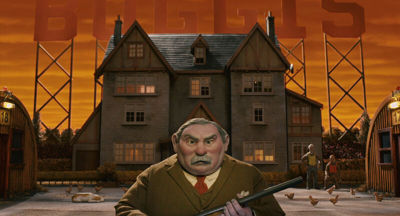 animated man with shotgun