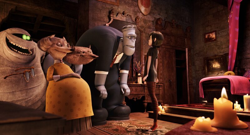 Animated Monster Family — Brown