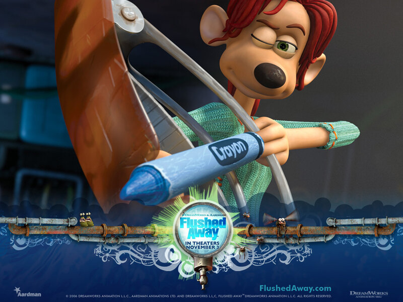 Animated Mouse Character — Blue, Playful