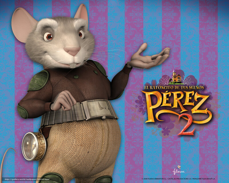Animated Mouse Character — Purple