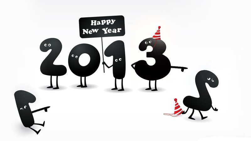 Animated Numbers Celebrating