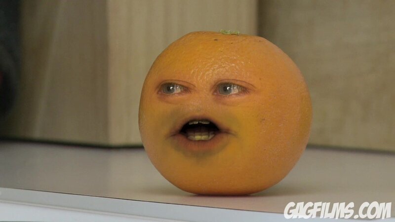 animated orange character