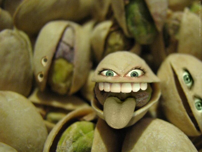 animated pistachio characters