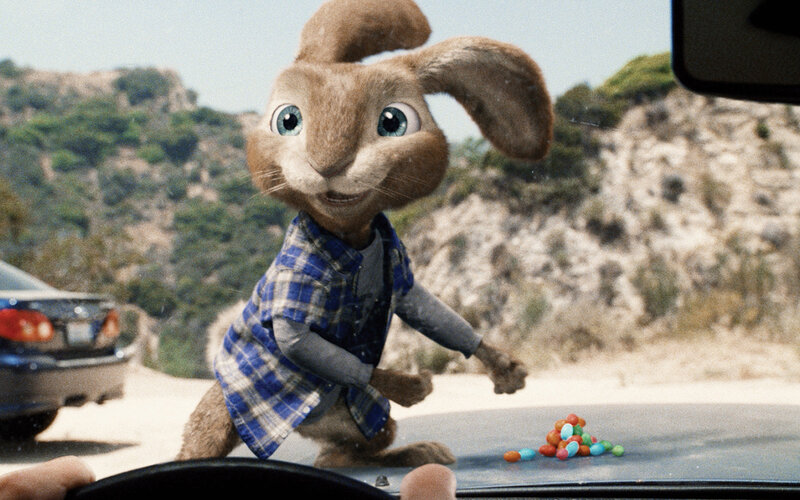 Animated Rabbit in Car