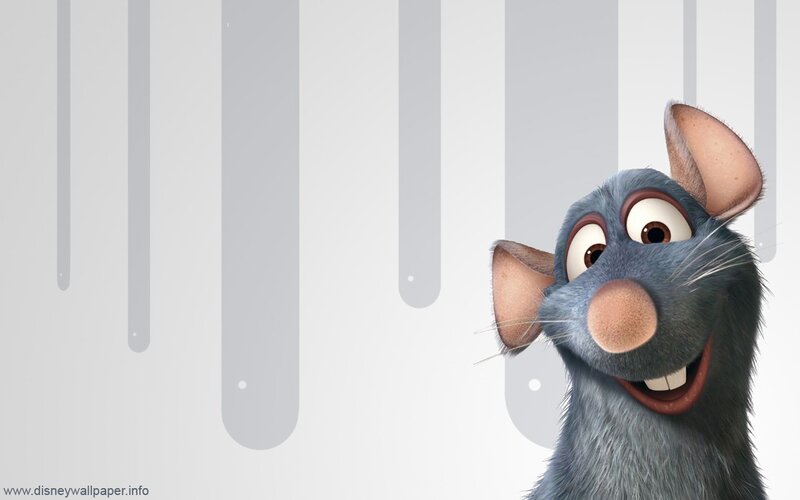 Animated Rat Character — Gray, Playful