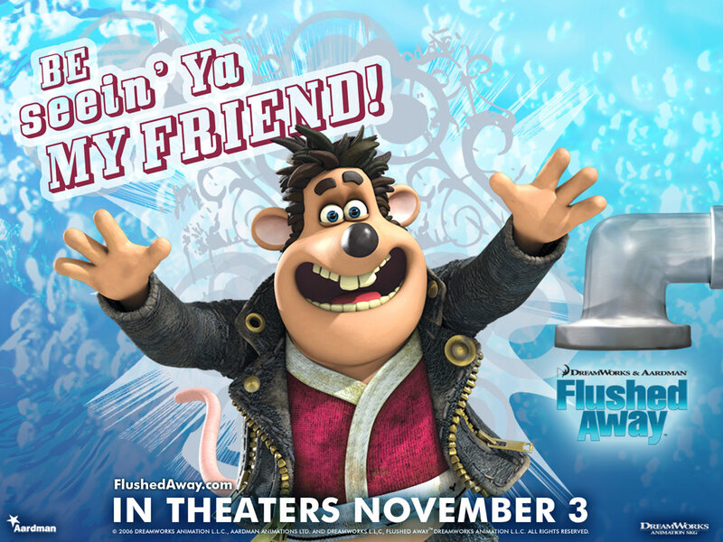 Animated Rat Character