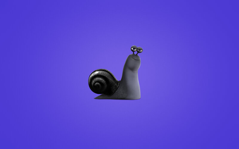 Animated Snail Character