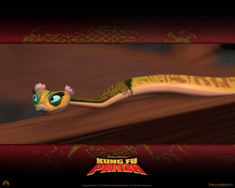 Animated Snake Character