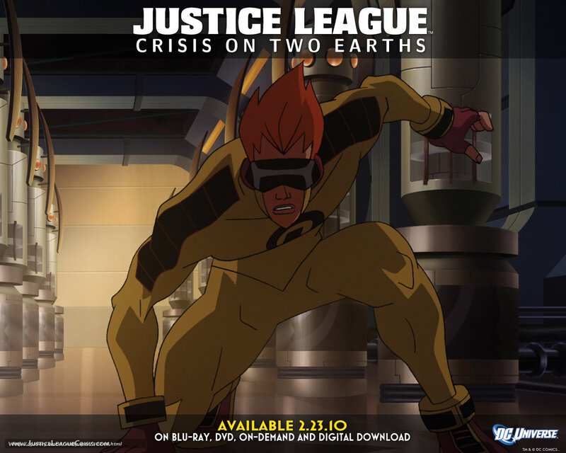 Animated Superhero Character — Yellow