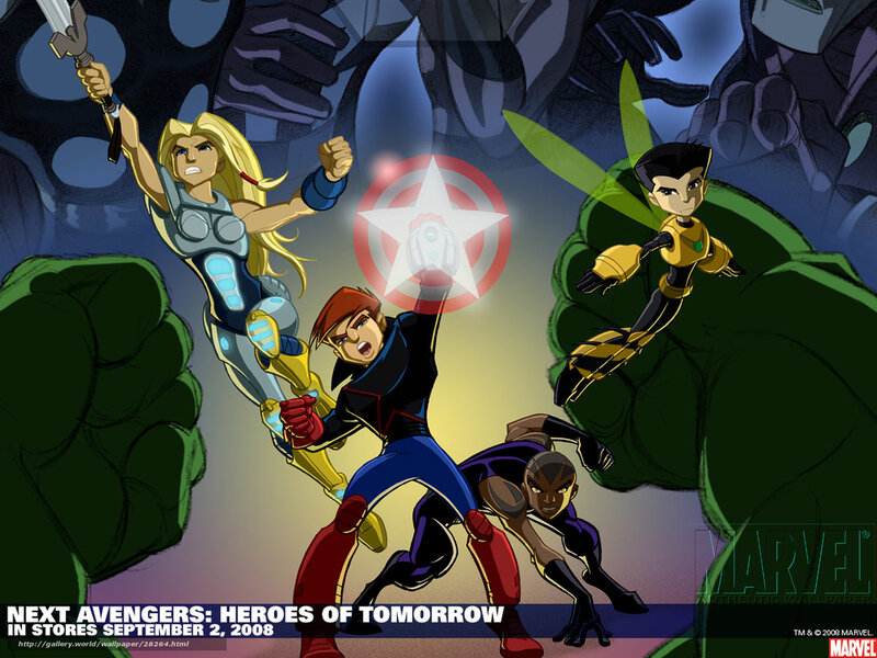 Animated Superheroes in Action