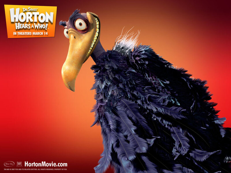 Animated Vulture Character