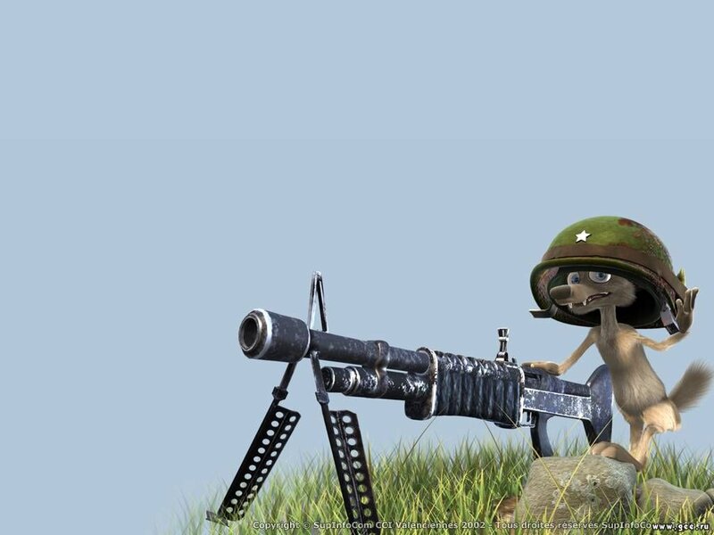 Animated Wolf Soldier