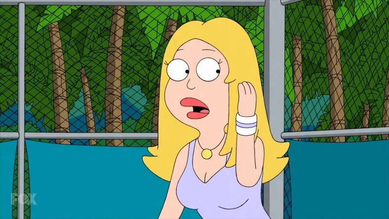 animated woman on phone