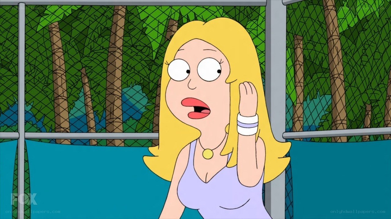 animated woman on phone