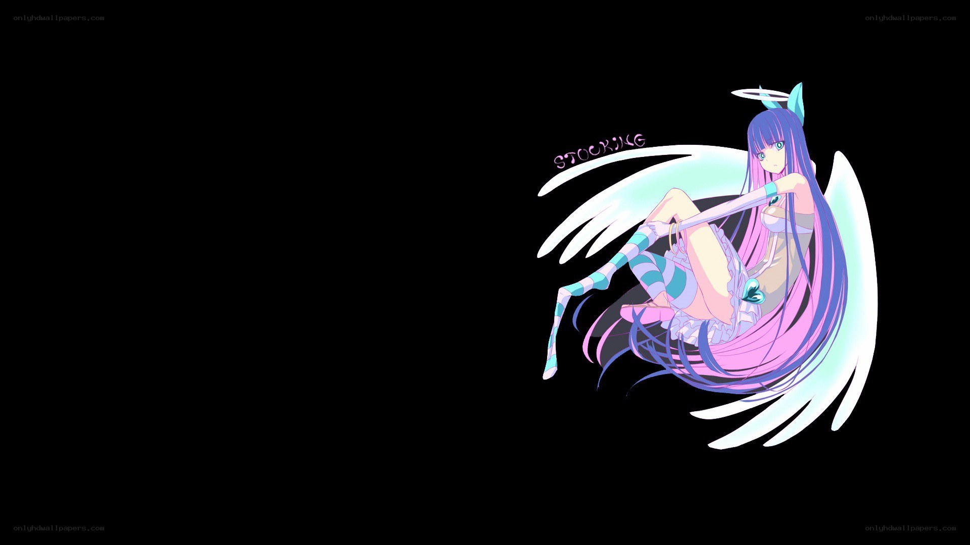 anime angel character art