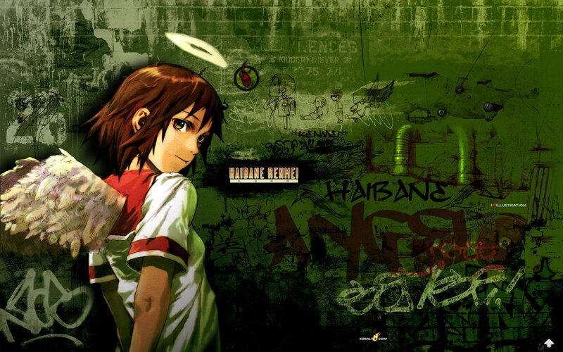 Anime angel character wallpaper