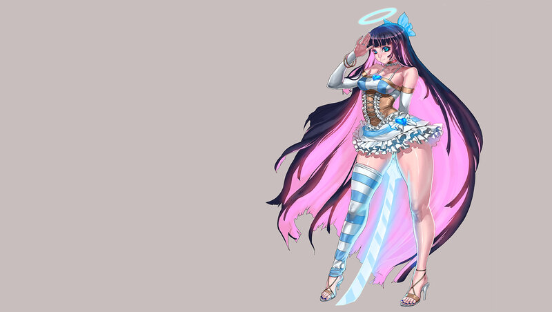 anime angel girl character
