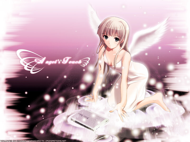 Anime Angel Girl — Pink