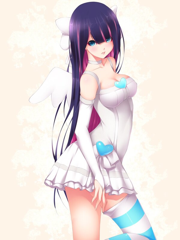 anime angel girl with wings
